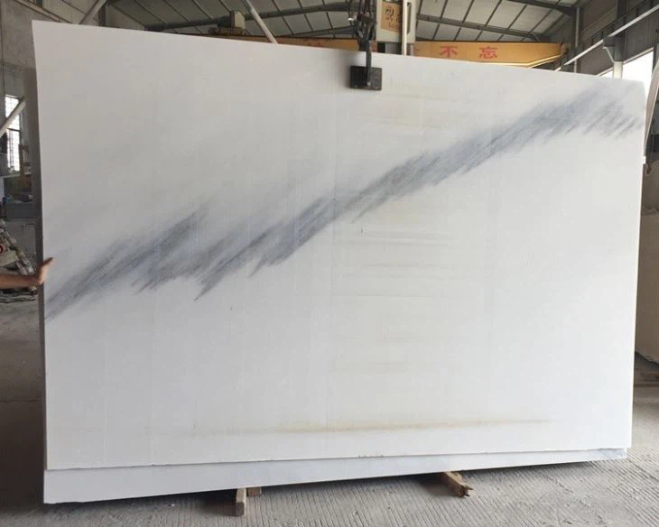 China Han White Jade Marble Slabs China Han White Jade Marble Slabs