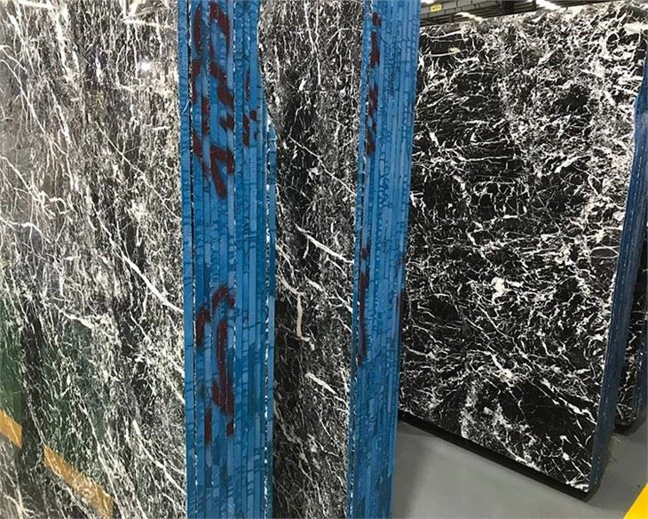 Italian Black Marble Slabs