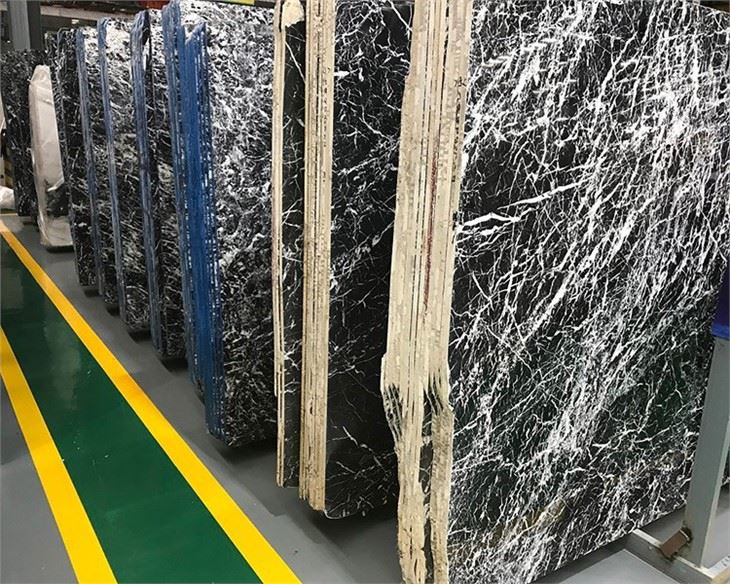 Italian Black Marble Slabs