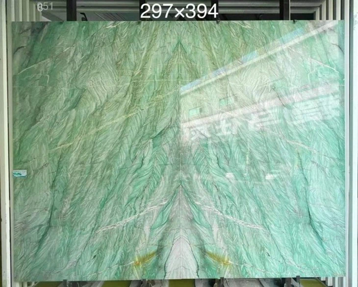 Green Fantasy Quartzite Slab